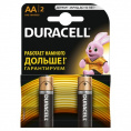 Маленькое фото товара - Батарейки Duracell Basic АА/LR6 2 штуки. Вариант №1