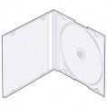 Маленькое фото товара - Бокс для CD/DVD дисков VS CD-box Slim/5. Вариант №1