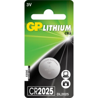 Фото товара - Батарейки GP CR2025 литиевые 1 штука