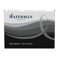 Фото товара - Картридж для перьевой ручки  сменный Waterman Cartridge Size Standard черный (8 шт.)