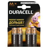 Фото товара - Батарейки Duracell Basic АА/LR6 4 штуки