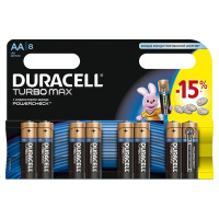Фото товара - Батарейки Duracell Turbo Max АА/LR6 8 штук