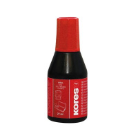 Фото товара - Краска штемпельная Kores (27 мл, красный)