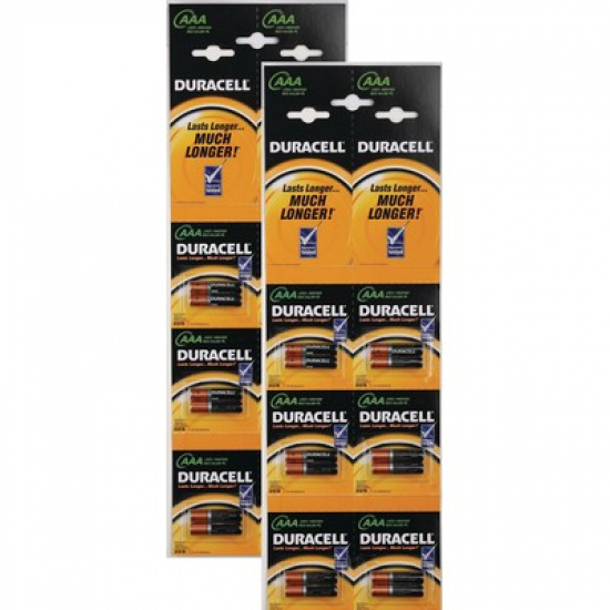 Большое фото товара - Батарейки Duracell Basic AAA/LR3 24 штуки (промоупаковка, 12+12), 300046008. Вариант №2