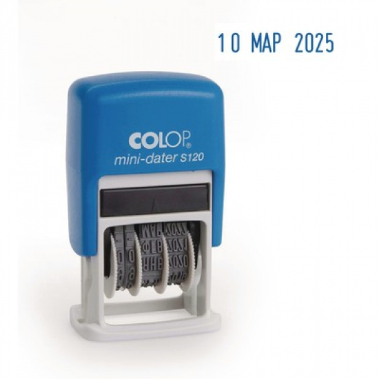 Большое фото товара - Датер мини Colop S120, шрифт 3.8 мм, 300048842. Вариант №2