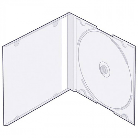 Большое фото товара - Бокс для CD/DVD дисков VS CD-box Slim/5, 300053914. Вариант №2